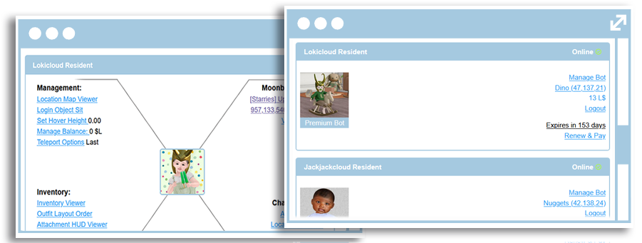 MoonBots Dashboard
